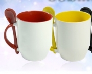 11oz Color Spoon Mug